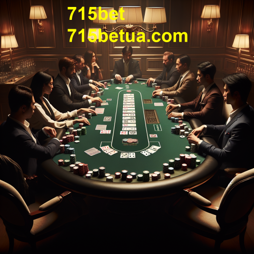 Descubra o Mundo do Pôquer no 715bet